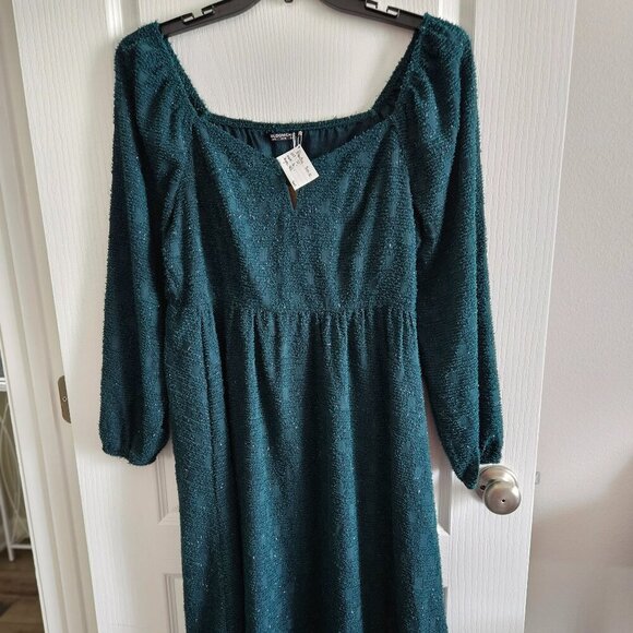 🔆3 FOR $20! BloomChic Women's Quarter Length Sleeve Dress - Picture 1 of 4